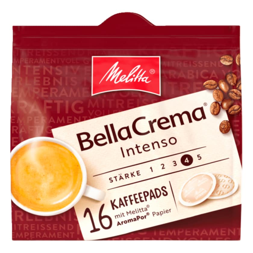 Melitta BellaCrema Intenso 107g, 16 Pads